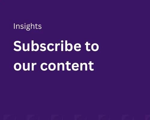 Up next - subscribe to our content